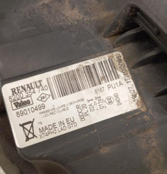 Optique avant principal gauche (feux)(phare) RENAULT LAGUNA 2 Photo n°5