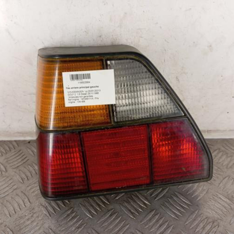 Feu arriere principal gauche (feux) VOLKSWAGEN GOLF 2