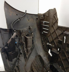 Pare choc avant CITROEN C4 GRAND PICASSO 1 Photo n°4