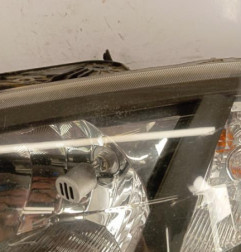 Optique avant principal gauche (feux)(phare) RENAULT LAGUNA 2 Photo n°3