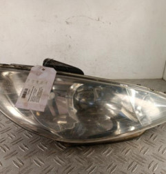 Optique avant principal droit (feux)(phare) PEUGEOT 206 Photo n°1