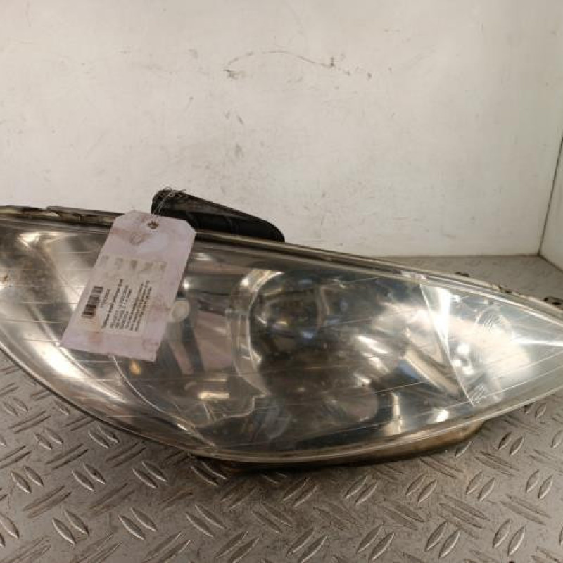 Optique avant principal droit (feux)(phare) PEUGEOT 206