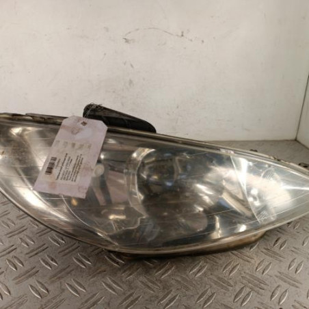 Optique avant principal droit (feux)(phare) PEUGEOT 206 Photo n°1