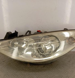 Optique avant principal gauche (feux)(phare) PEUGEOT 307 Photo n°1