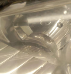 Optique avant principal gauche (feux)(phare) PEUGEOT 307 Photo n°3