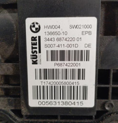 Bloc electrique de frein a main BMW X6 F16 Photo n°4