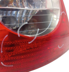 Feu arriere principal gauche (feux) RENAULT CLIO 2