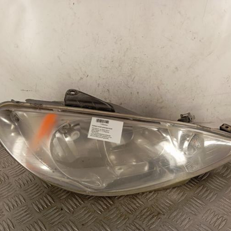 Optique avant principal droit (feux)(phare) PEUGEOT 206