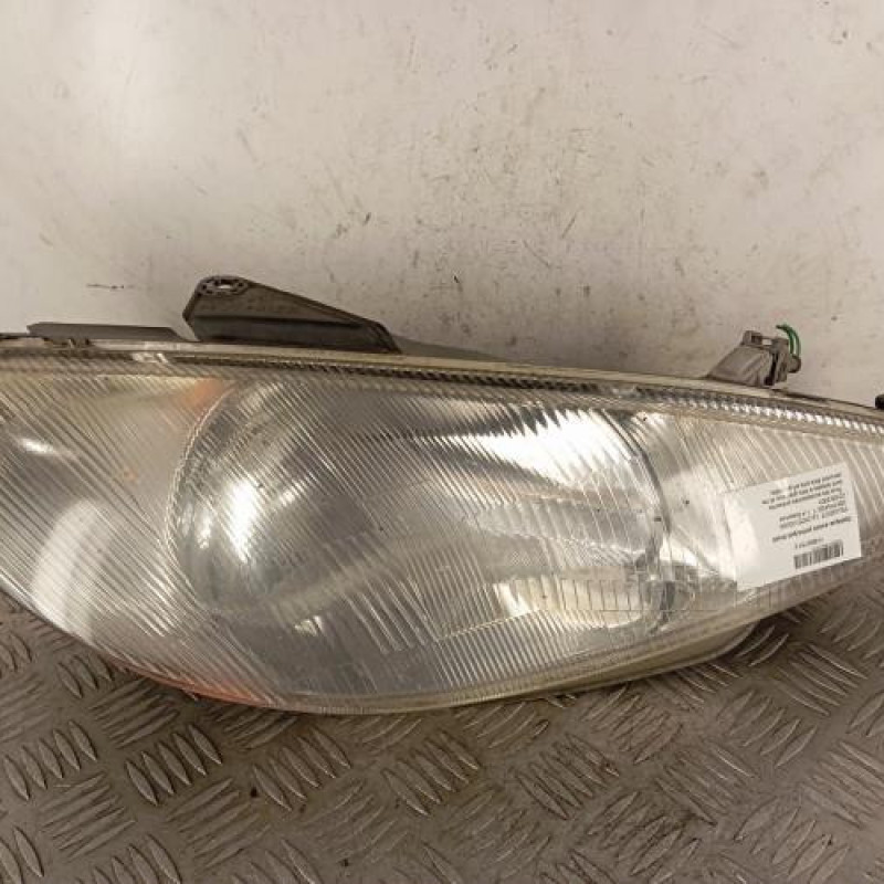 Optique avant principal droit (feux)(phare) PEUGEOT 206