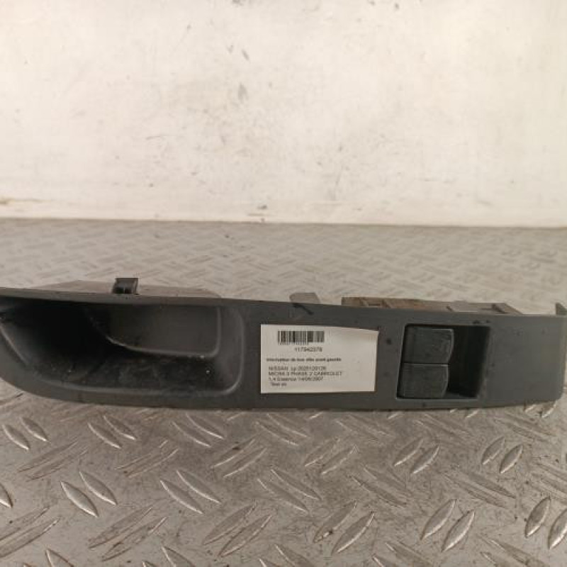 Interrupteur de leve vitre avant gauche NISSAN MICRA 3