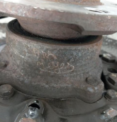 Moyeu arriere gauche BMW X6 F16 Photo n°4