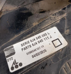 Feu arriere principal gauche (feux) SEAT IBIZA 4 Photo n°5