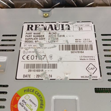 Afficheur RENAULT KADJAR