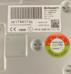 Afficheur PEUGEOT EXPERT 3 Photo n°4