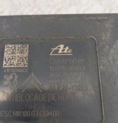 Bloc ABS (freins anti-blocage) PEUGEOT 208 1 Photo n°3