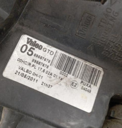 Optique avant principal gauche (feux)(phare) CITROEN C1 1 Photo n°6