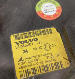 Optique avant principal gauche (feux)(phare) VOLVO C 30 Photo n°4