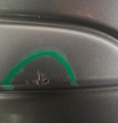 Pare choc arriere OPEL CORSA D Photo n°6