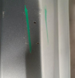 Pare choc arriere OPEL CORSA D Photo n°8