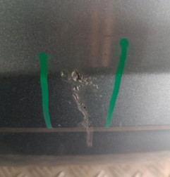 Pare choc arriere OPEL CORSA D Photo n°9