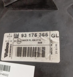 Optique avant principal droit (feux)(phare) OPEL MERIVA A Photo n°6