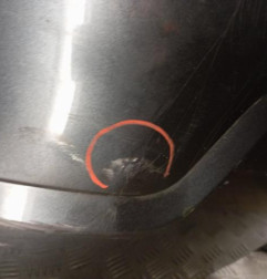 Pare choc arriere DACIA SANDERO 1 Photo n°3