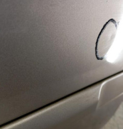 Porte arriere droit RENAULT CLIO 3 Photo n°5