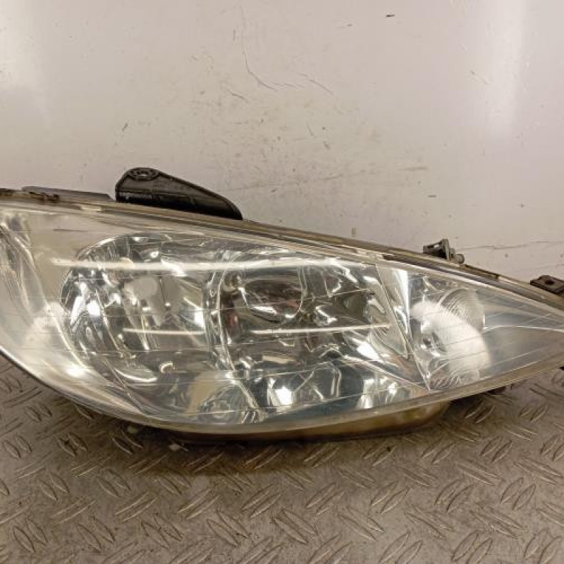 Optique avant principal droit (feux)(phare) PEUGEOT 206