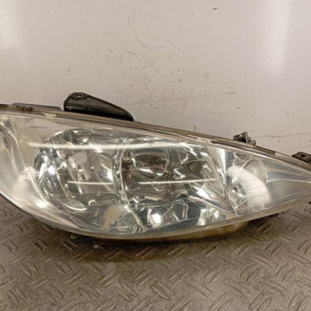 Optique avant principal droit (feux)(phare) PEUGEOT 206 Photo n°1