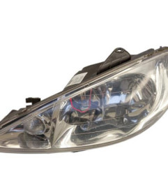 Optique avant principal gauche (feux)(phare) PEUGEOT 206 Photo n°1