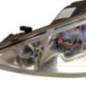 Optique avant principal gauche (feux)(phare) PEUGEOT 206