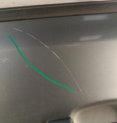 Porte avant gauche OPEL CORSA D Photo n°3