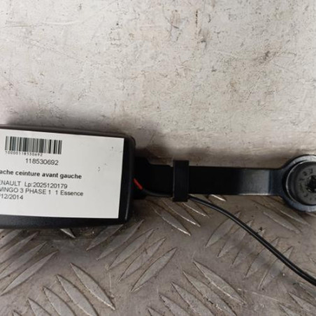 Attache ceinture avant gauche RENAULT TWINGO 3 Photo n°1