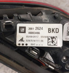 Feu arriere secondaire droit (feux) OPEL CORSA E Photo n°5