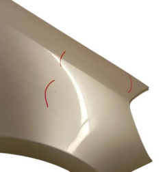 Aile avant droit RENAULT CLIO 3