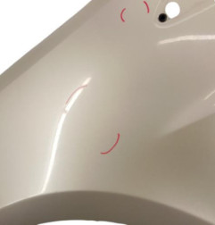 Aile avant gauche RENAULT CLIO 3 Photo n°3