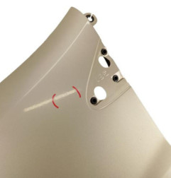 Aile avant gauche RENAULT CLIO 3 Photo n°4