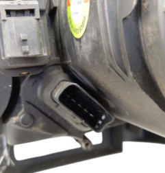 Optique avant principal droit (feux)(phare) RENAULT MEGANE 2 Photo n°3