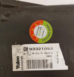 Optique avant principal droit (feux)(phare) OPEL MERIVA A Photo n°6