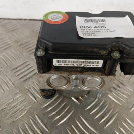 Bloc ABS (freins anti-blocage) NISSAN NOTE 1 Photo n°1