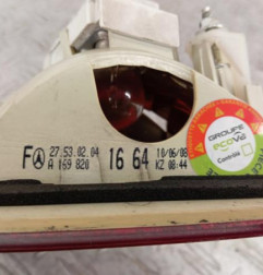 Feu arriere secondaire droit (feux) MERCEDES CLASSE B 245 Photo n°5