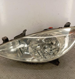 Optique avant principal gauche (feux)(phare) PEUGEOT 307 Photo n°1