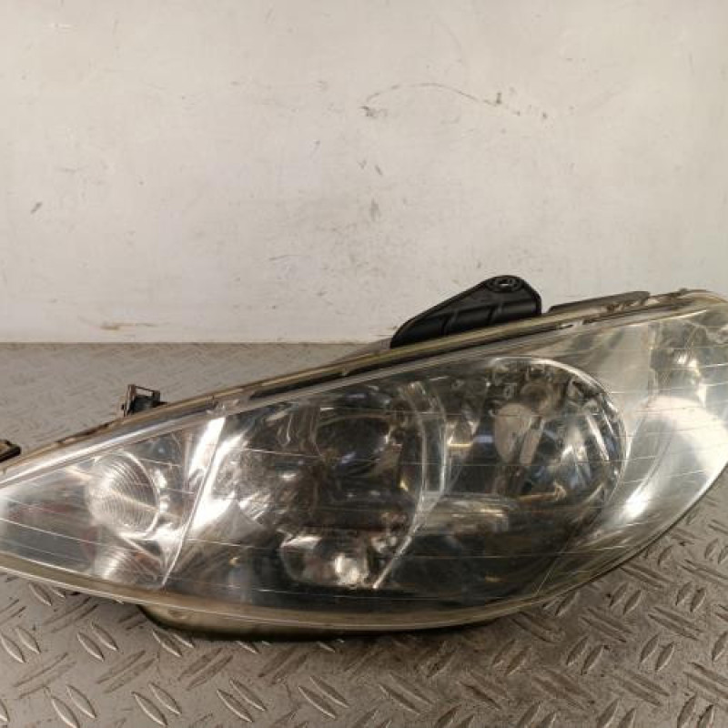 Optique avant principal gauche (feux)(phare) PEUGEOT 206