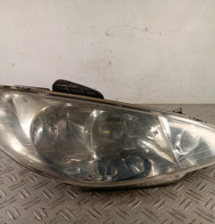 Optique avant principal droit (feux)(phare) PEUGEOT 206 Photo n°1