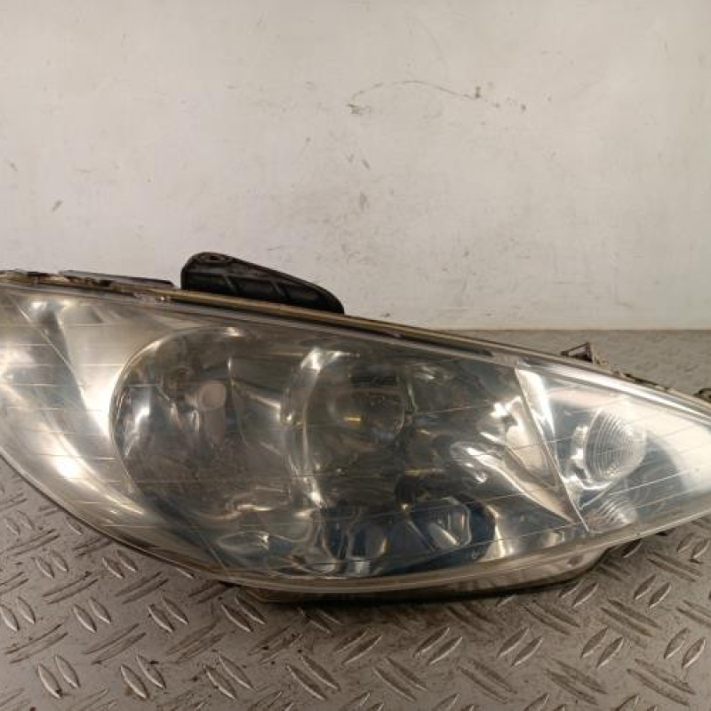 Optique avant principal droit (feux)(phare) PEUGEOT 206