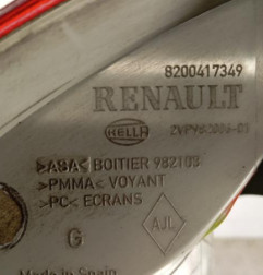 Feu arriere principal gauche (feux) RENAULT MEGANE 2 Photo n°5