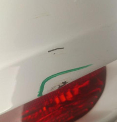 Pare choc arriere CITROEN DS4 Photo n°4