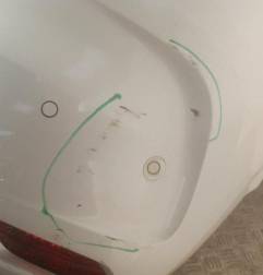 Pare choc arriere CITROEN DS4 Photo n°10