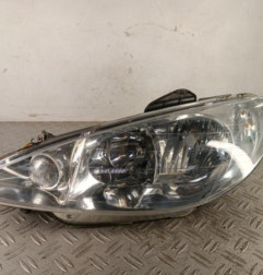 Optique avant principal gauche (feux)(phare) PEUGEOT 206 Photo n°1