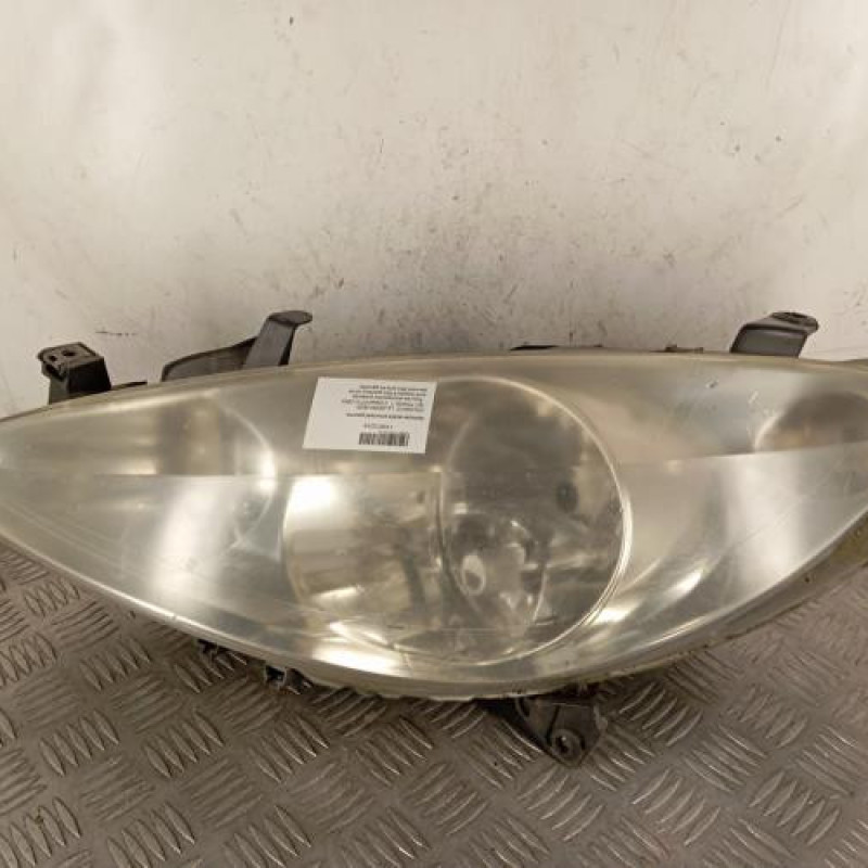 Optique avant principal gauche (feux)(phare) PEUGEOT 307